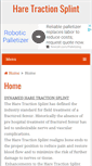 Mobile Screenshot of haretractionsplint.com
